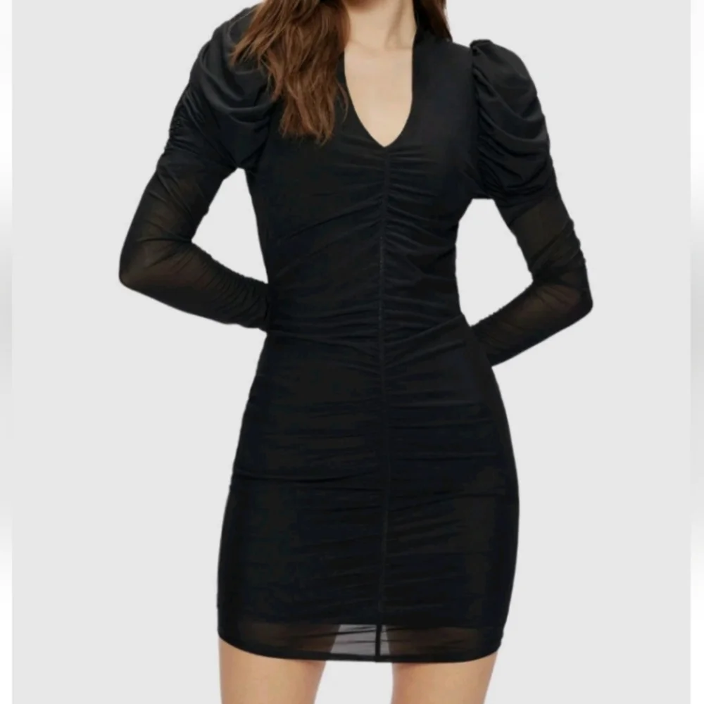 Ted Baker Dunlin Mesh Bodycon Ruched Dress